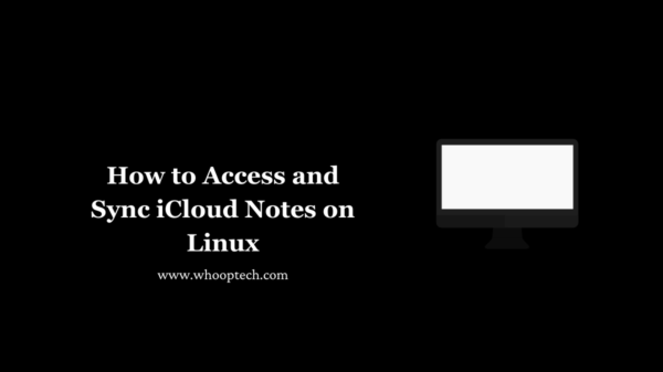 How to Access and Sync iCloud Notes on Linux